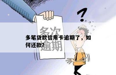 多笔贷款信用卡逾期了，如何还款？