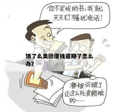 饿了么美团借钱逾期了怎么办？