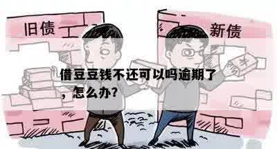 借豆豆钱不还可以吗逾期了，怎么办？