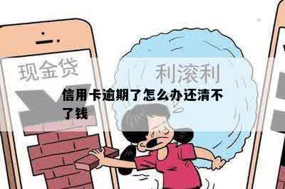 信用卡逾期了怎么办还清不了钱