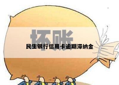 民生银行信用卡逾期滞纳金