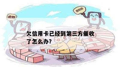 欠信用卡已经到第三方催收了怎么办？