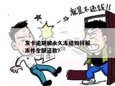 发卡逾期被永久冻结如何解冻并全额还款？