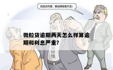 微粒贷逾期两天怎么样算逾期和利息严重？