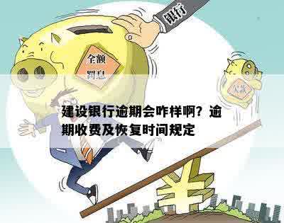 建设银行逾期会咋样啊？逾期收费及恢复时间规定