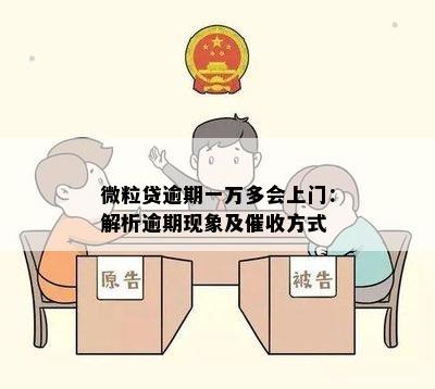 微粒贷逾期一万多会上门：解析逾期现象及催收方式