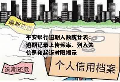 平安银行逾期人数统计表：逾期记录上传频率、列入失信黑和起诉时限揭示