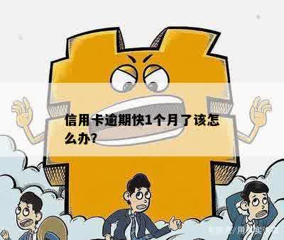 信用卡逾期快1个月了该怎么办？