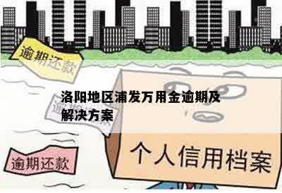 洛阳地区浦发万用金逾期及解决方案