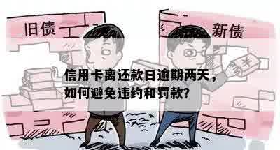 信用卡离还款日逾期两天，如何避免违约和罚款？