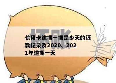 信用卡逾期一期是少天的还款记录及2020、2021年逾期一天