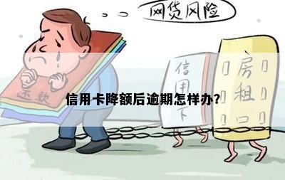 信用卡降额后逾期怎样办？