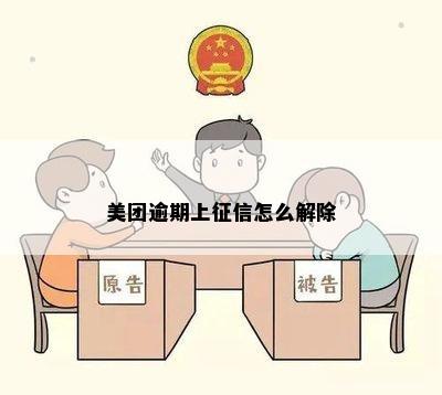 美团逾期上征信怎么解除