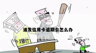 浦发信用卡逾期会怎么办