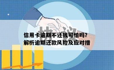 信用卡逾期不还钱可怕吗？解析逾期还款风险及应对措