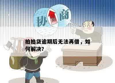 拍拍贷逾期后无法再借，如何解决？