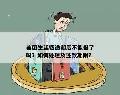 美团生活费逾期后不能借了吗？如何处理及还款期限？