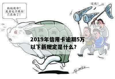 2019年信用卡逾期5万以下新规定是什么？