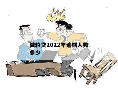 微粒贷2022年逾期人数多少