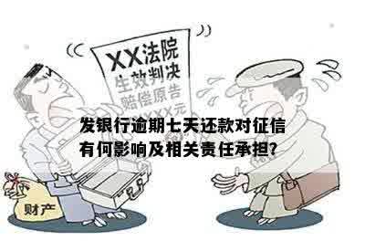 发银行逾期七天还款对征信有何影响及相关责任承担？