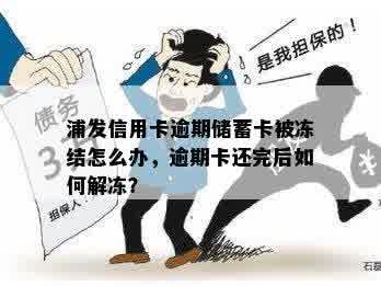 浦发信用卡逾期储蓄卡被冻结怎么办，逾期卡还完后如何解冻？