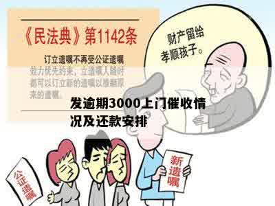 发逾期3000上门催收情况及还款安排