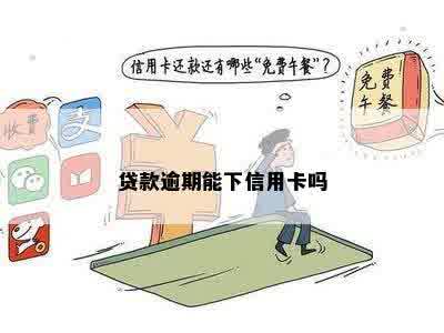 贷款逾期能下信用卡吗