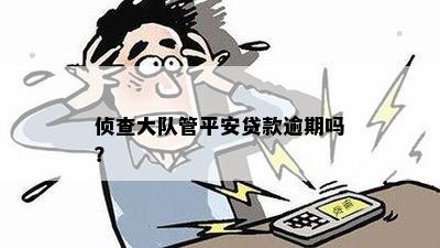 侦查大队管平安贷款逾期吗？