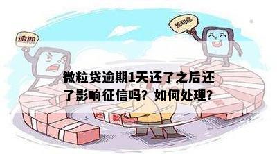 微粒贷逾期1天还了之后还了影响征信吗？如何处理？