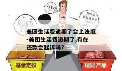 美团生活费逾期了会上法庭-美团生活费逾期了,有在还款会起诉吗?