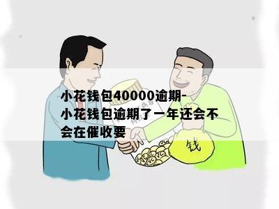 小花钱包40000逾期-小花钱包逾期了一年还会不会在催收要