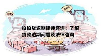 拍拍贷逾期律师咨询：了解贷款逾期问题及法律咨询