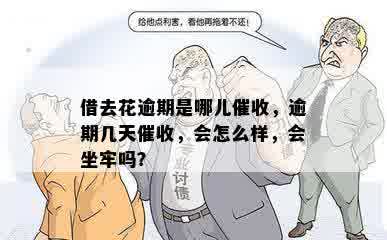 借去花逾期是哪儿催收，逾期几天催收，会怎么样，会坐牢吗？