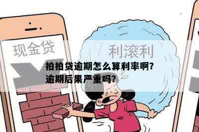 拍拍贷逾期怎么算利率啊？逾期后果严重吗？