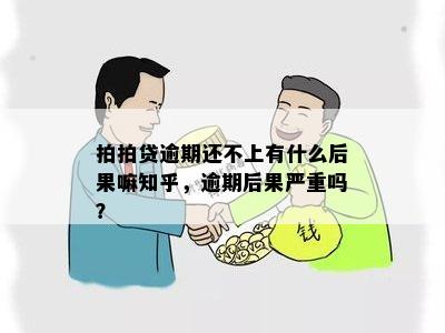 拍拍贷逾期还不上有什么后果嘛知乎，逾期后果严重吗？