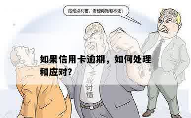 如果信用卡逾期，如何处理和应对？