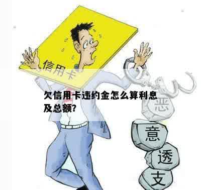 欠信用卡违约金怎么算利息及总额？