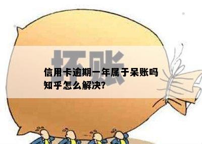 信用卡逾期一年属于呆账吗知乎怎么解决？