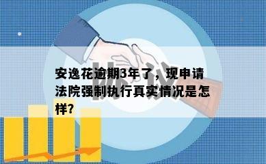 安逸花逾期3年了，现申请法院强制执行真实情况是怎样？