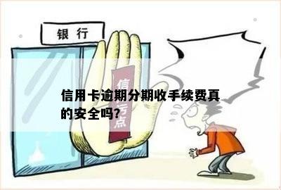 信用卡逾期分期收手续费真的安全吗？