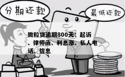 微粒贷逾期800天：起诉、律师函、利息涨、私人电话、信息