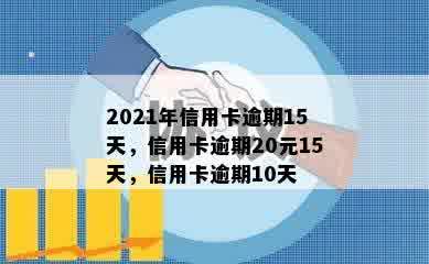 2021年信用卡逾期15天，信用卡逾期20元15天，信用卡逾期10天