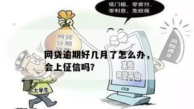 网贷逾期好几月了怎么办，会上征信吗？