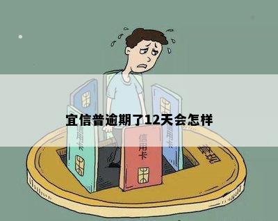 普逾期了12天会怎样