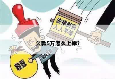 欠款5万怎么上岸？