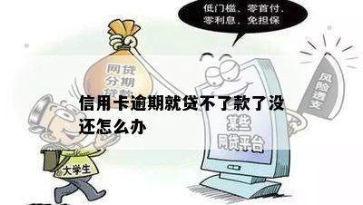 信用卡逾期就贷不了款了没还怎么办