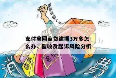 支付宝网商贷逾期3万多怎么办，催收及起诉风险分析