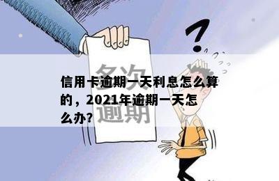 信用卡逾期一天利息怎么算的，2021年逾期一天怎么办？