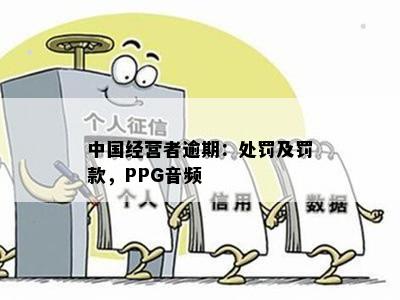 中国经营者逾期：处罚及罚款，PPG音频