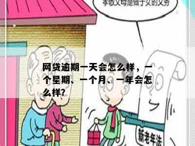 网贷逾期一天会怎么样，一个星期、一个月、一年会怎么样？